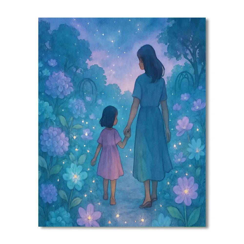 Stargarden Hand Holding Painting by numbers kit