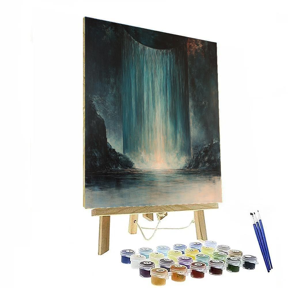 Michelangelo Inspired Aurora Cataract paint by color