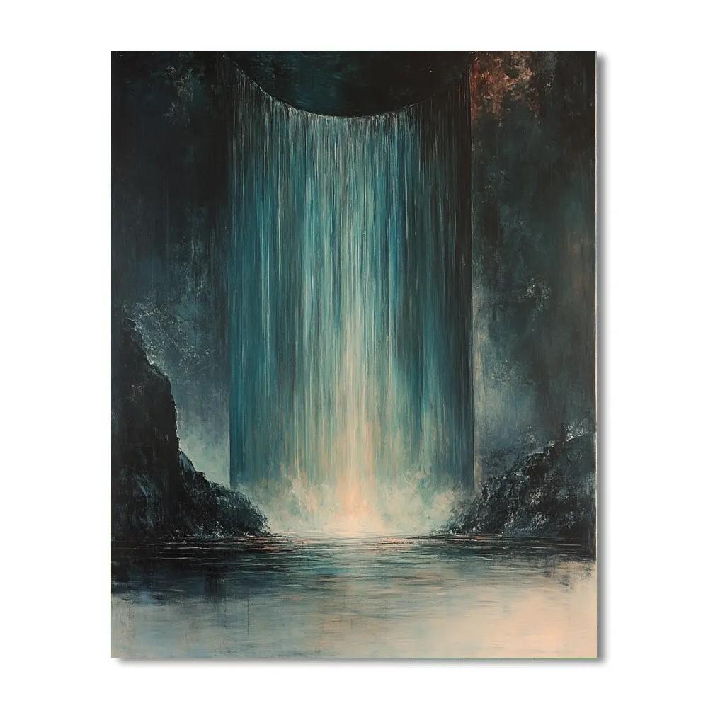 Michelangelo Inspired Aurora Cataract paint by color