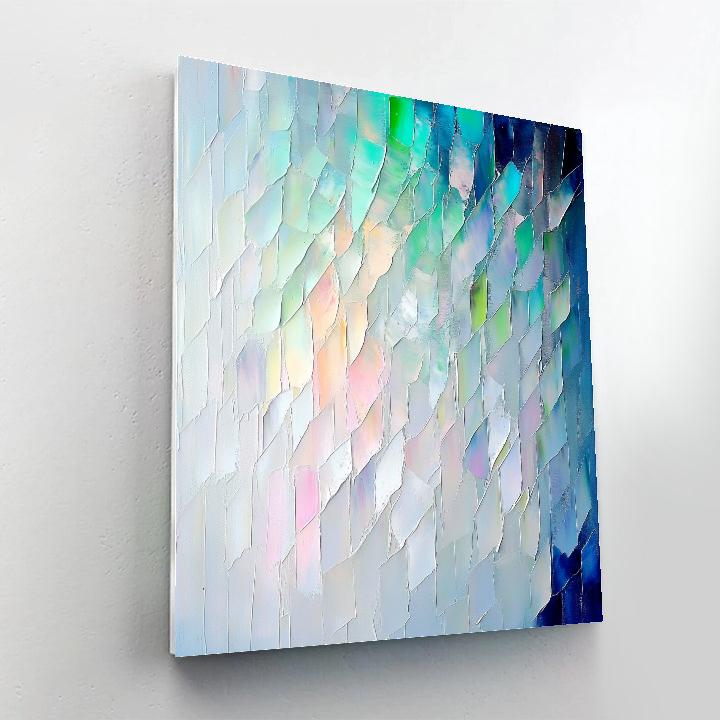 Jean-Paul Riopelle Inspired Aurora Shard Tapestry paint by number