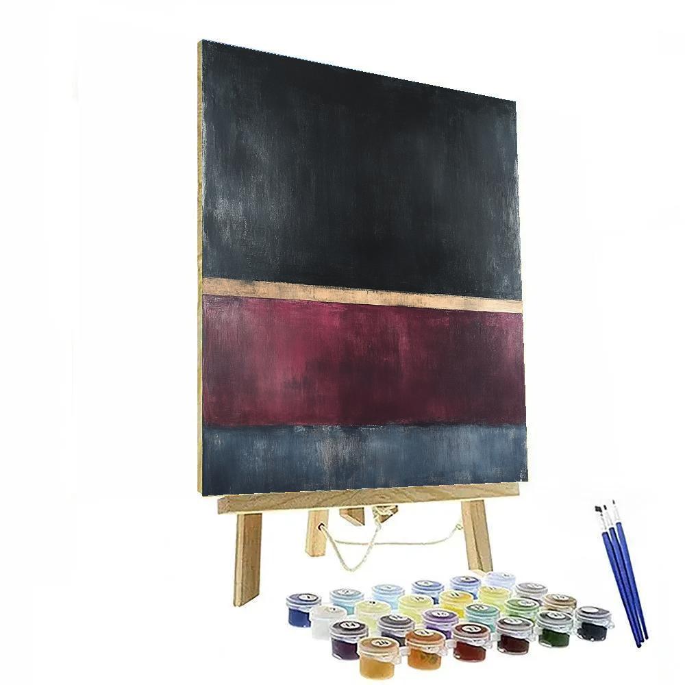 Mark Rothko Inspired Eclipse Of Quiet Gravity painting number kit