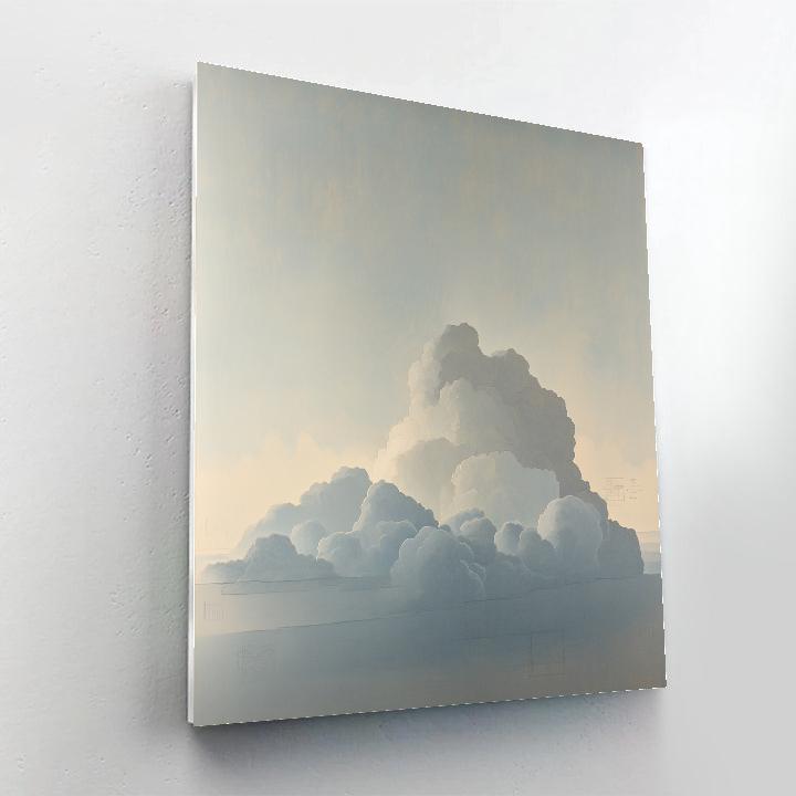 Leonardo Da Vinci Inspired Compressed Cloud Study After Storm DIY paint by numbers
