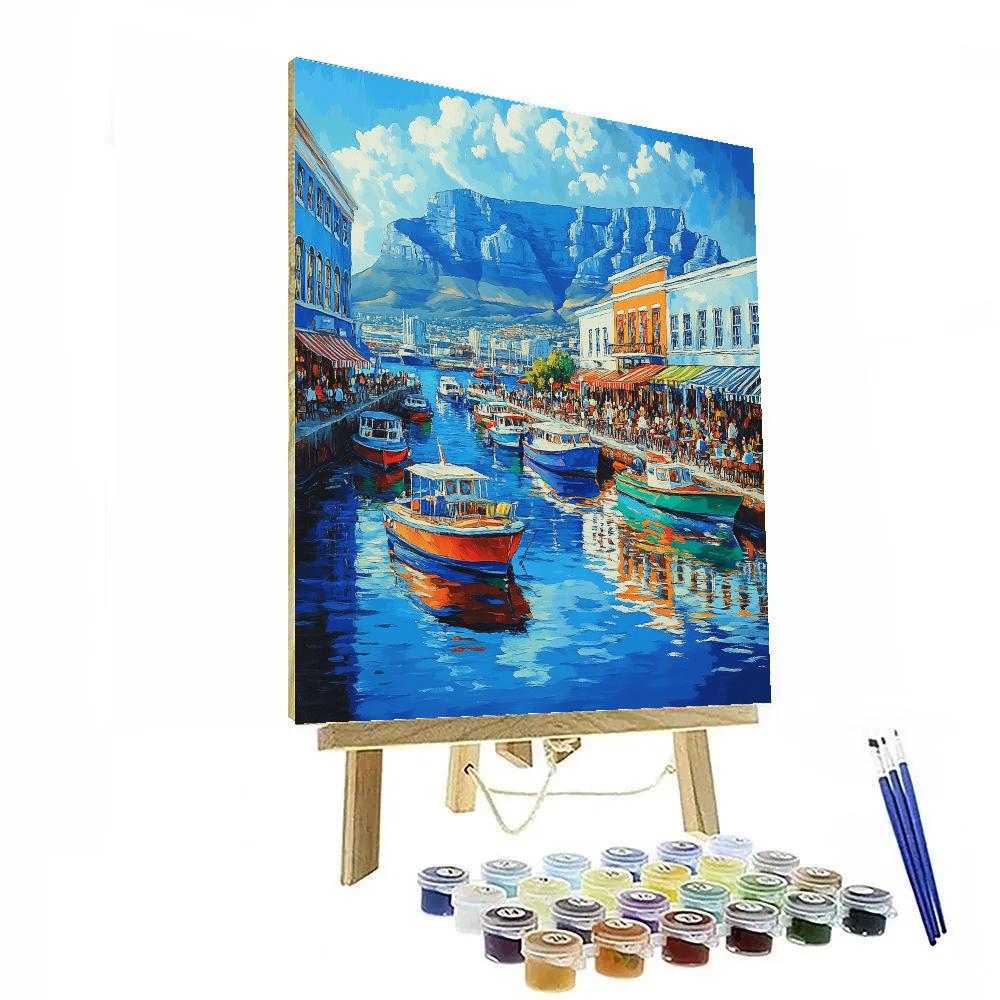 Cape Town V And A Waterfront South Africa DIY paint by numbers