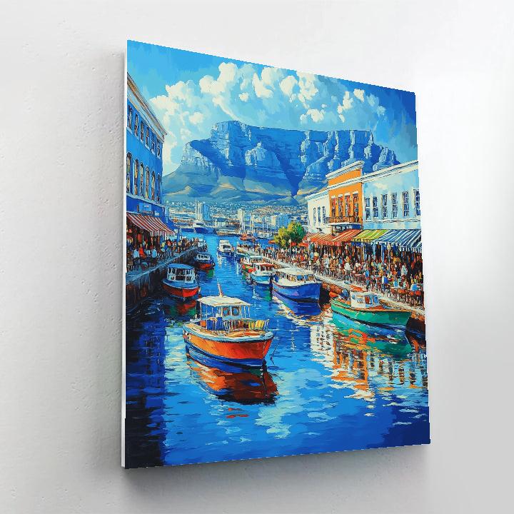 Cape Town V And A Waterfront South Africa DIY paint by numbers