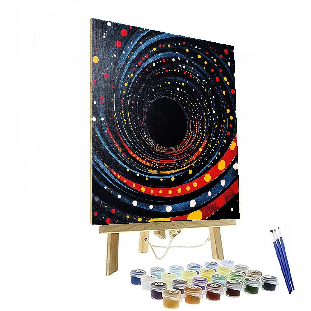 Yayoi Kusama Inspired Event Horizon Garden Number painting