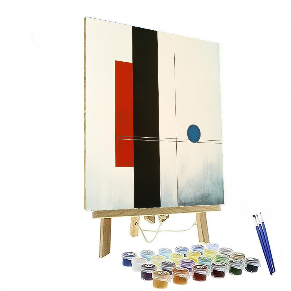 Kazimir Malevich Inspired Event Horizon Lattice paint by numbers