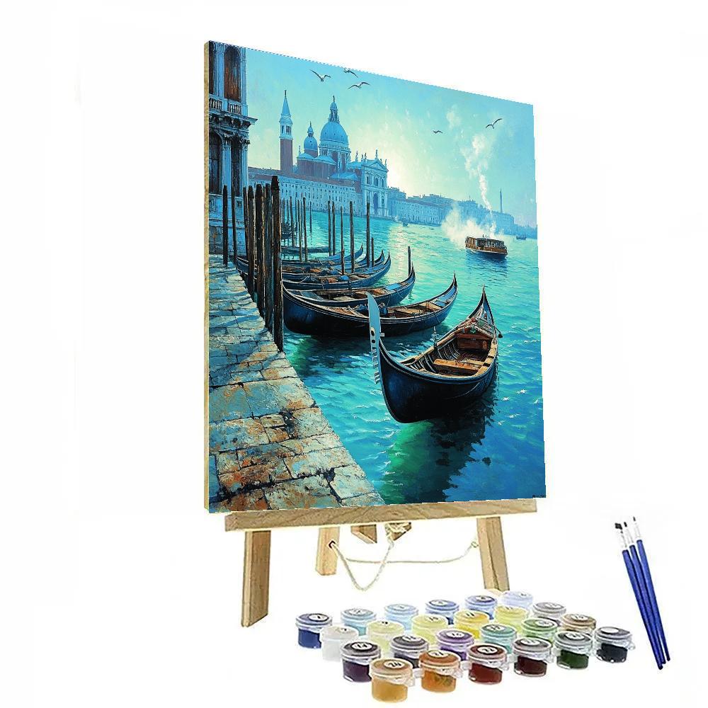 Venice St Mark Basin Cityfront Italy Paint by numbers art