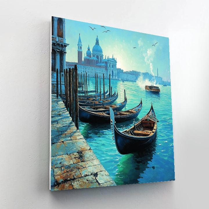 Venice St Mark Basin Cityfront Italy Paint by numbers art
