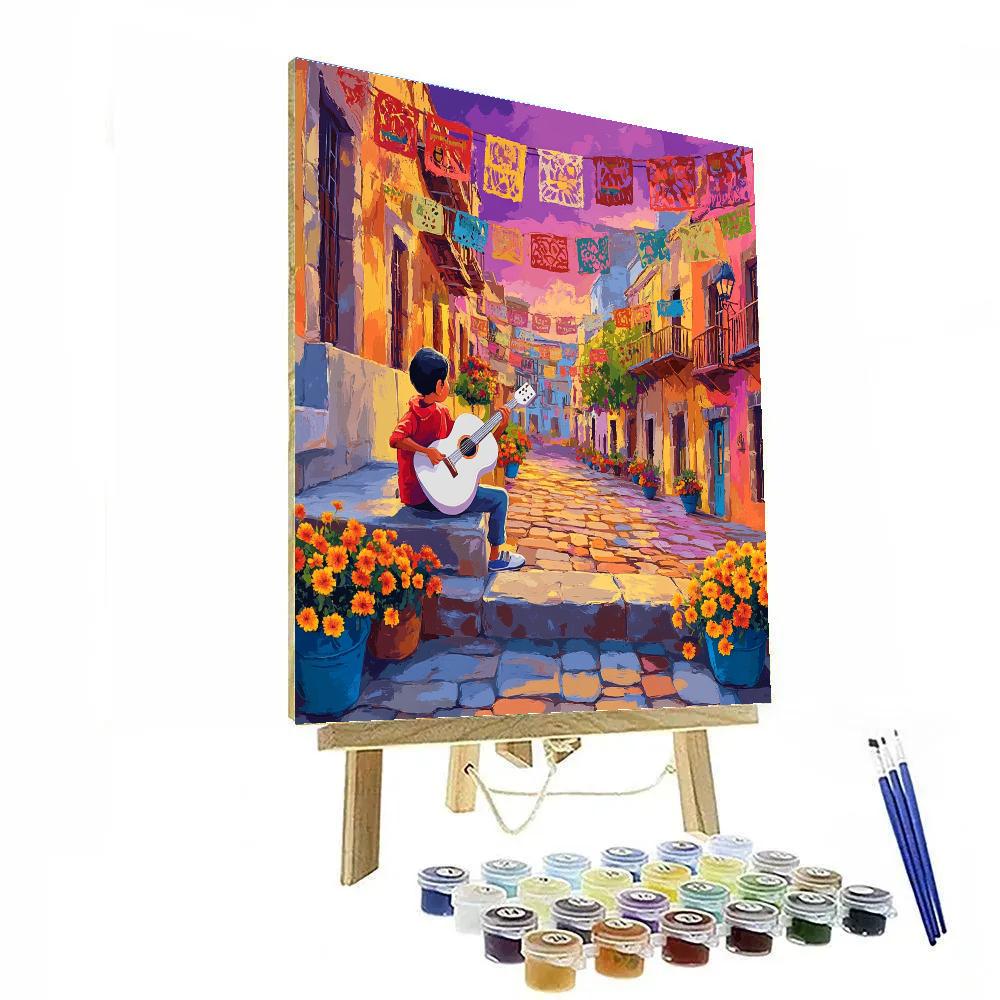 Miguel Plaza Music Dream Disney Inspired Paint by numbers kits