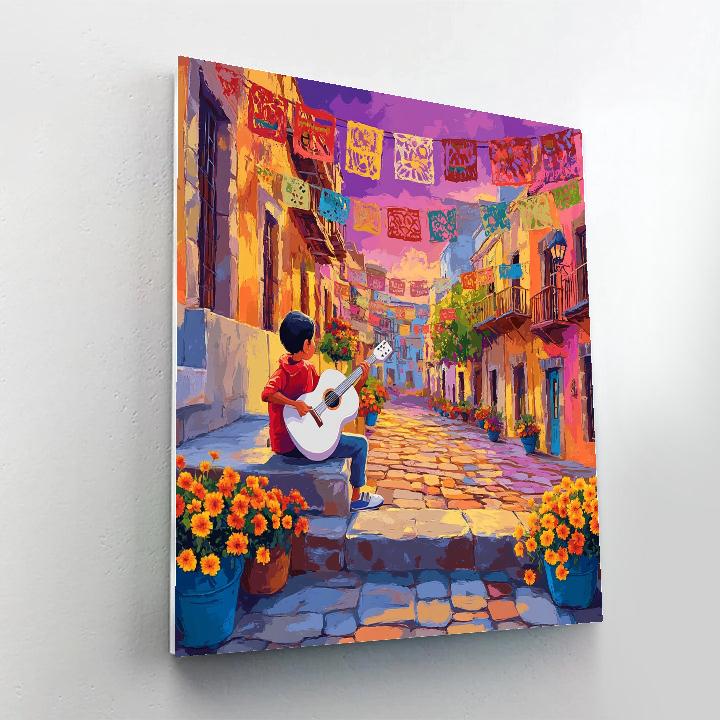 Miguel Plaza Music Dream Disney Inspired Paint by numbers kits