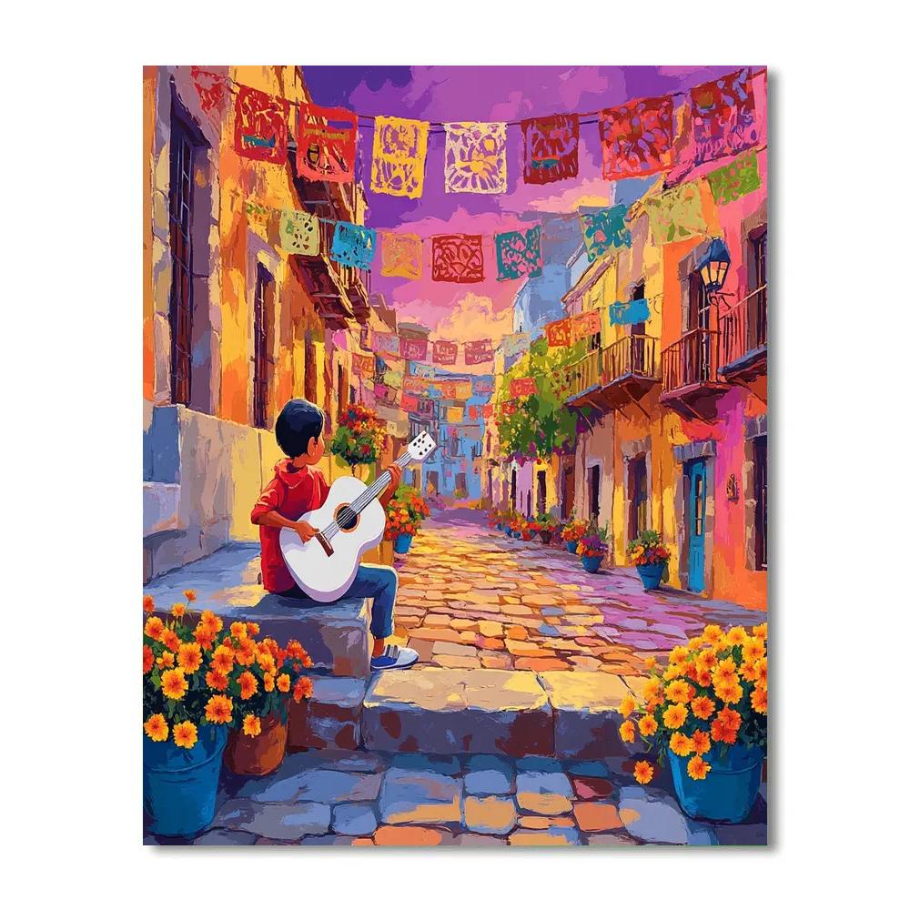 Miguel Plaza Music Dream Disney Inspired Paint by numbers kits