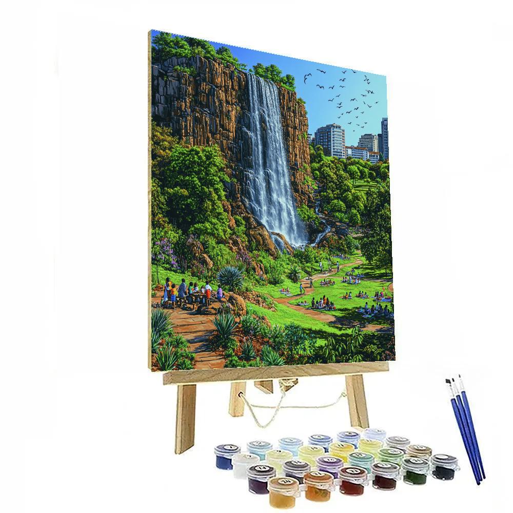 Johannesburg Walter Sisulu Botanical Garden South Africa paint by color