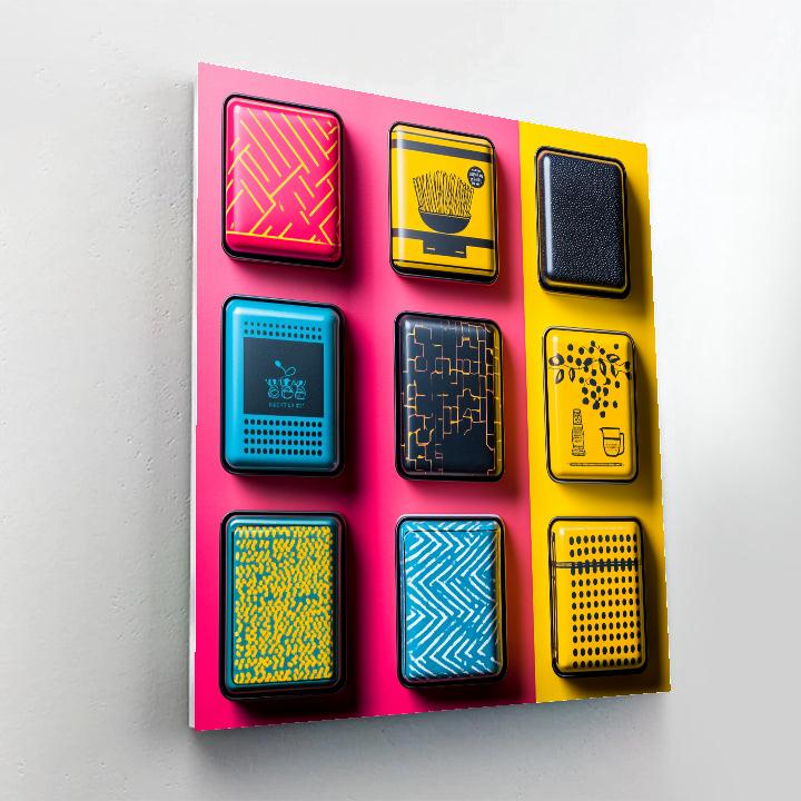 Andy Warhol Inspired Pop Tea Cans Numbered painting kits