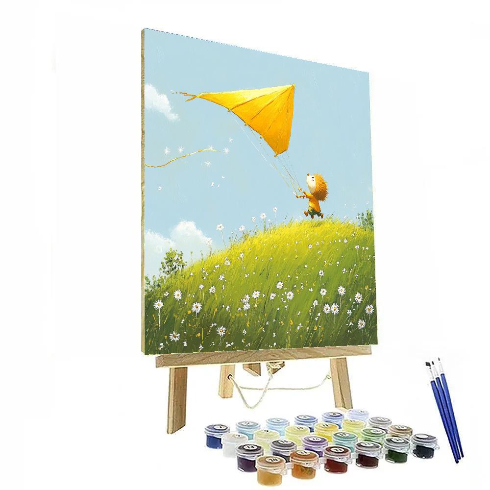 Roo Kite Hill Big Jump Disney Inspired paint by numbers