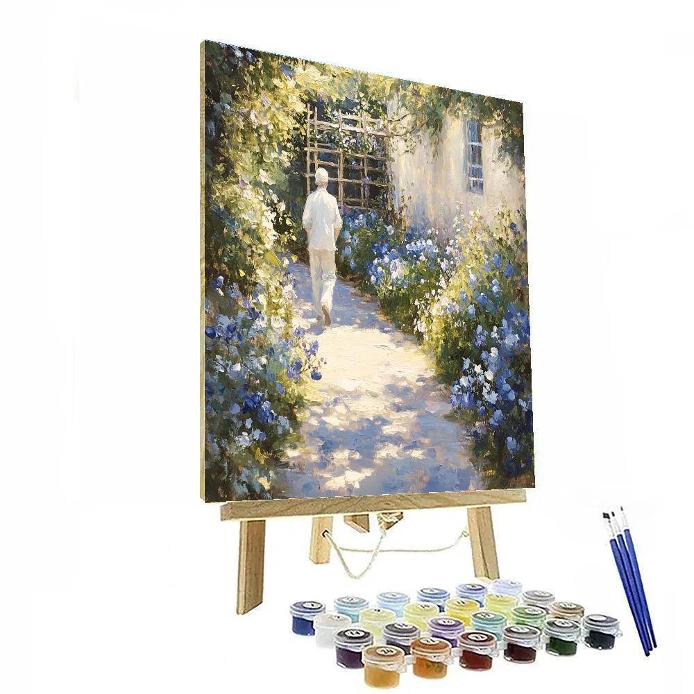 Berthe Morisot Inspired Breezy Garden Path Painting by numbers kit
