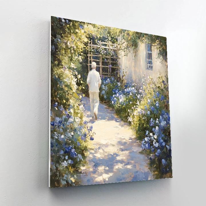 Berthe Morisot Inspired Breezy Garden Path Painting by numbers kit