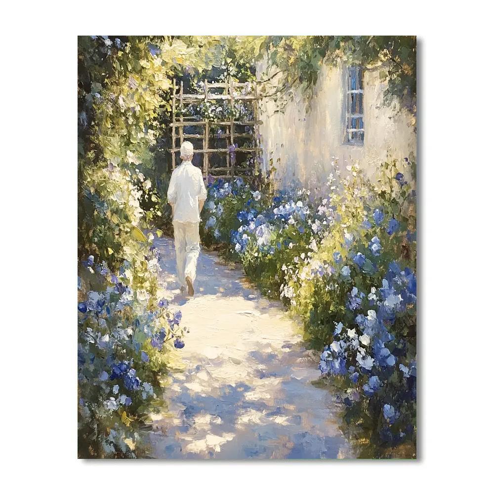 Berthe Morisot Inspired Breezy Garden Path Painting by numbers kit