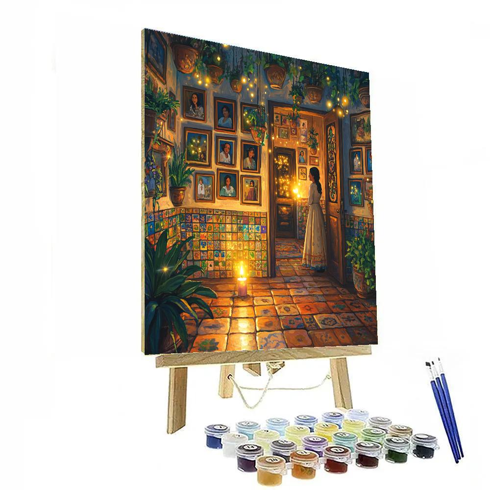 Abuela Alma Candle Ceremony Night Disney Inspired Numbered painting kits