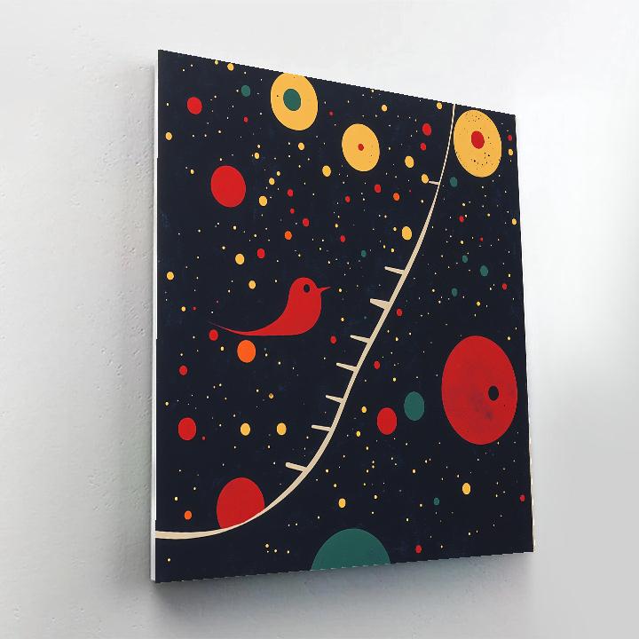 Miro Inspired Bird Dream Ladder Paint by numbers kits