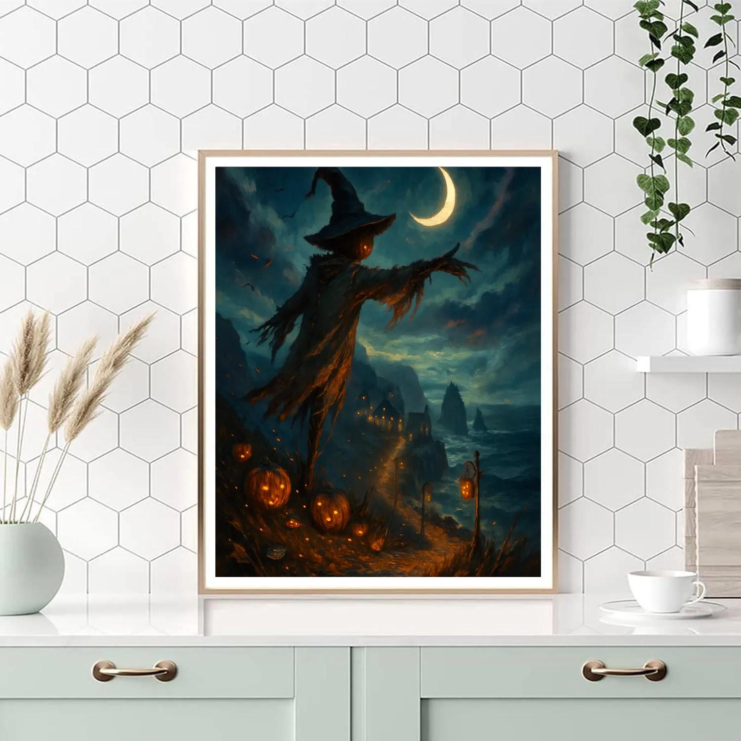 Lantern Reef At Harvest Tide Numbered painting kits