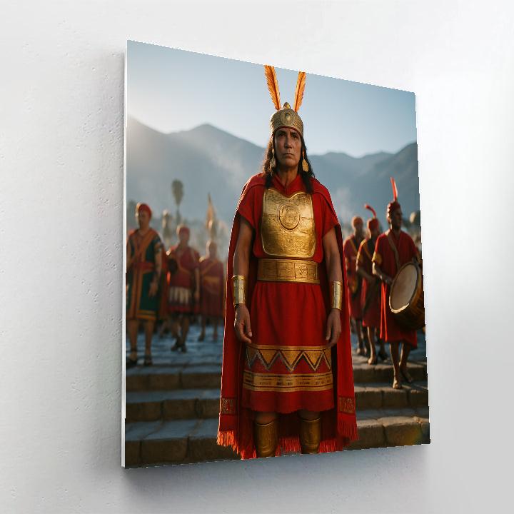 Inti Raymi Sunrise Ceremony Cusco Painting by numbers kit