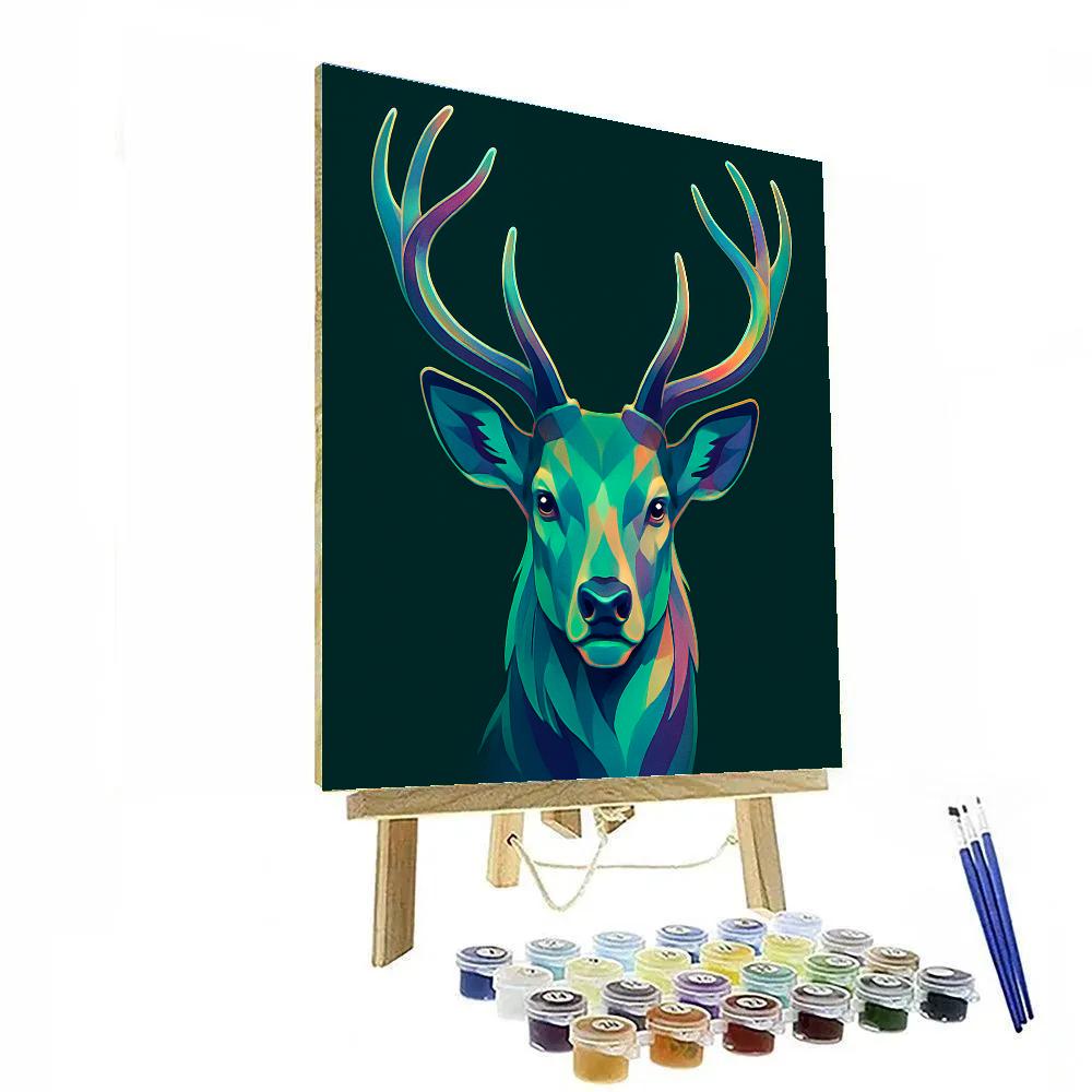 Aurora Antler Stag Sentinel Numbered painting kits