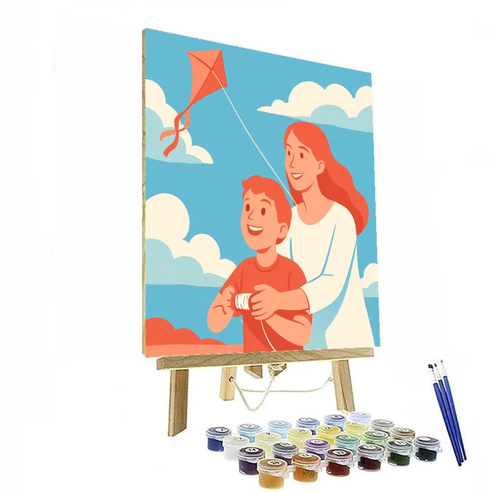 Kite String Lesson Of Trust DIY paint by numbers