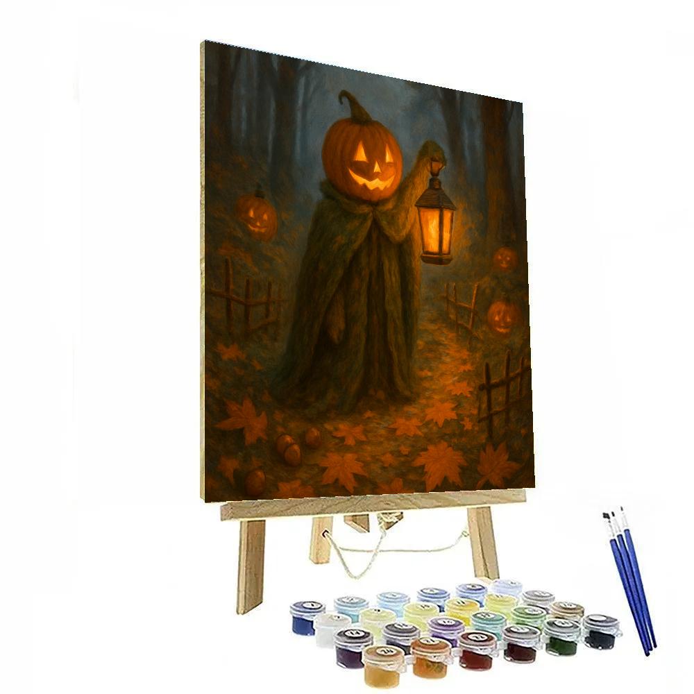 Lantern Keeper Of The Maple Hollow painting number kit
