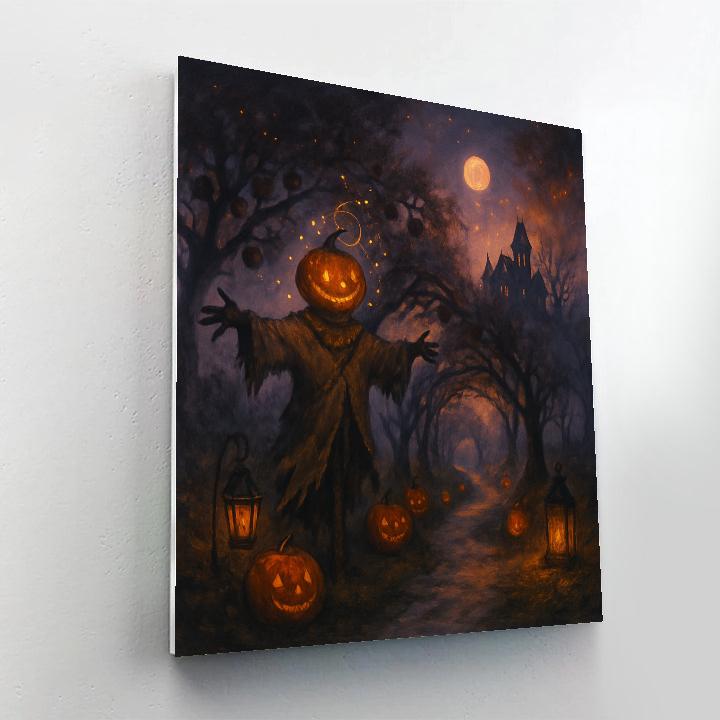The Ember Orchard Of Briar Ridge painting number kit