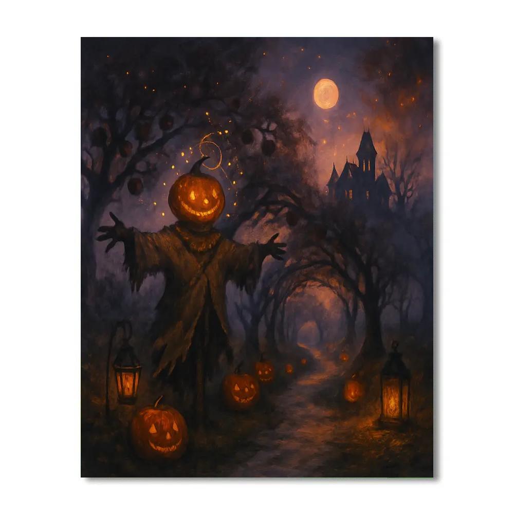 The Ember Orchard Of Briar Ridge painting number kit