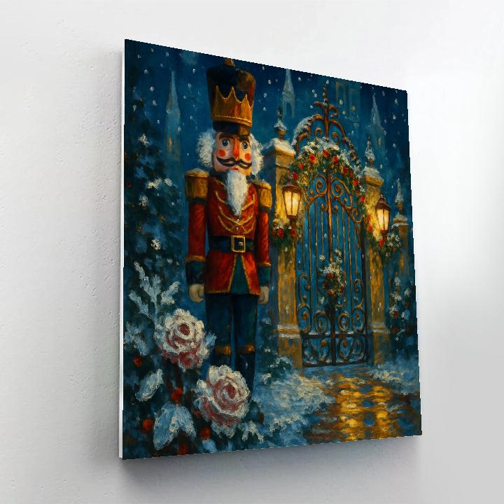 Nutcracker Guardian At Palace Gate DIY paint by numbers