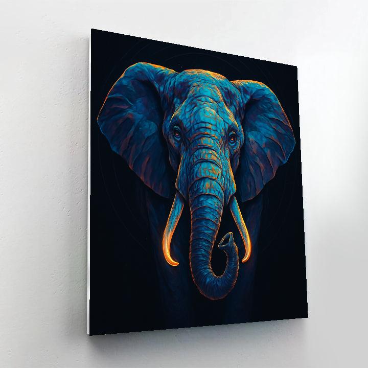 Galactic Mantle Elephant Paint by numbers kits