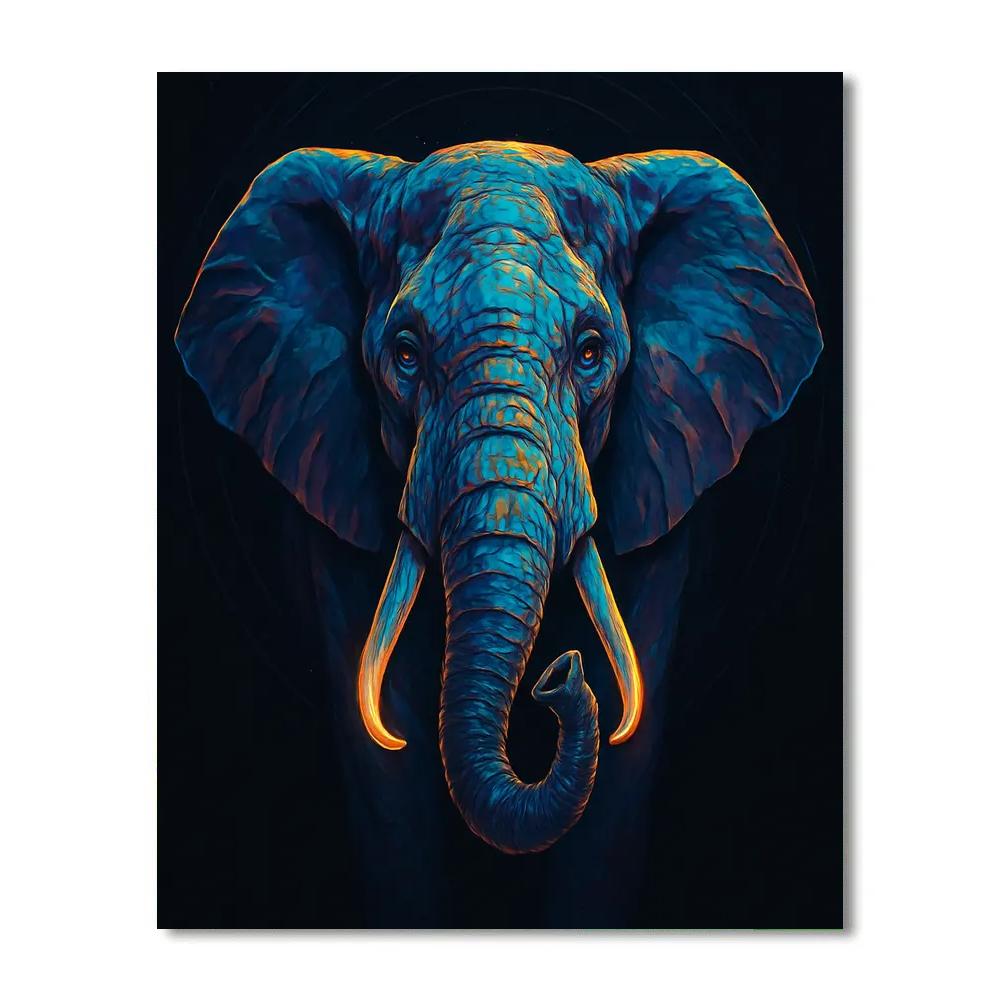 Galactic Mantle Elephant Paint by numbers kits