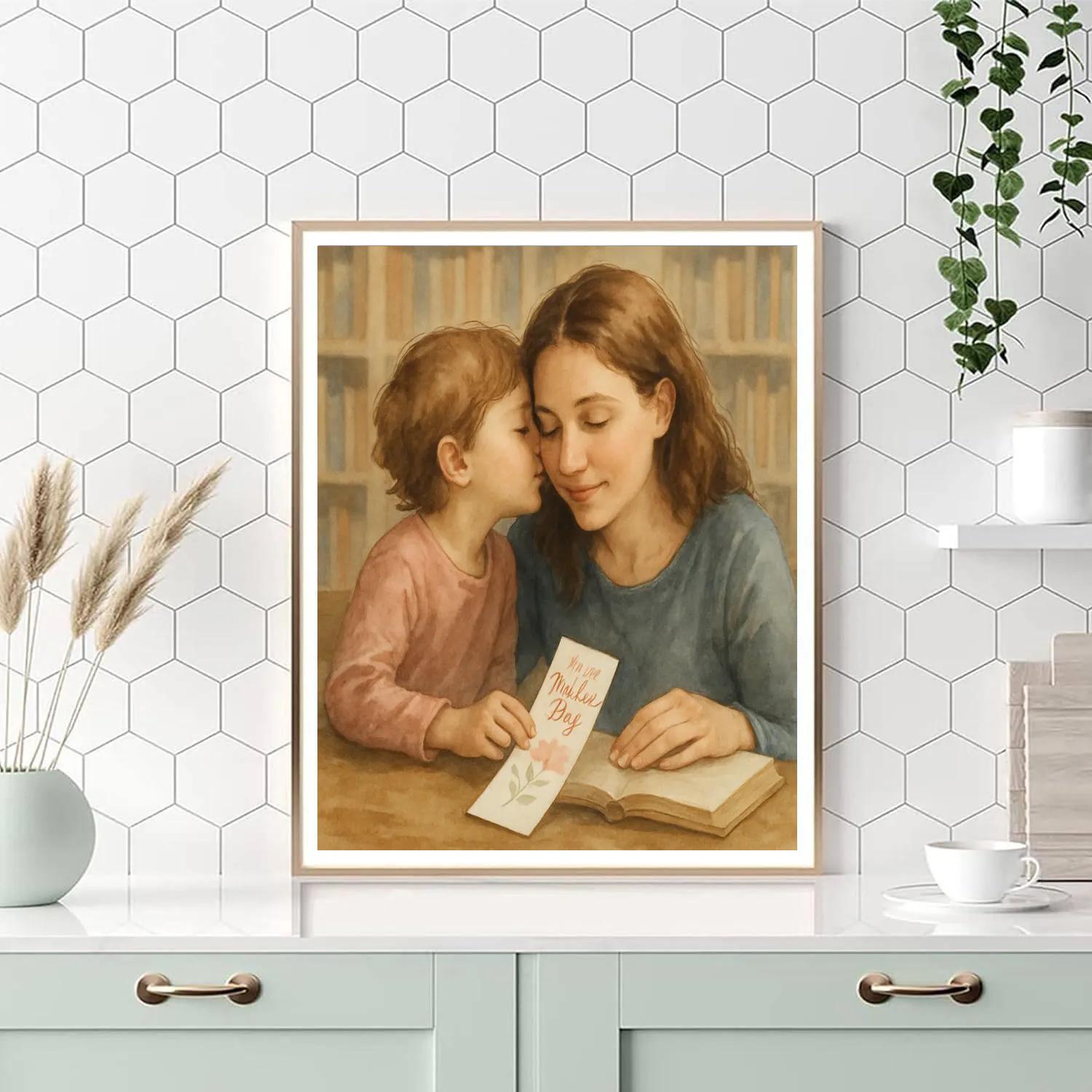 Quiet Library Whisper I Love You Painting by numbers kit