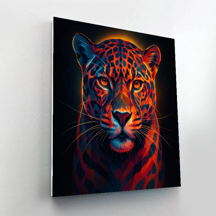 Prism Crown Jaguar Numbered painting kits