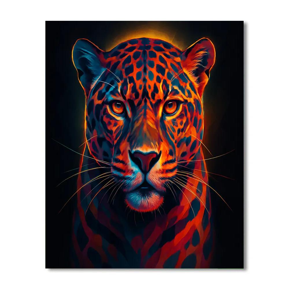 Prism Crown Jaguar Numbered painting kits