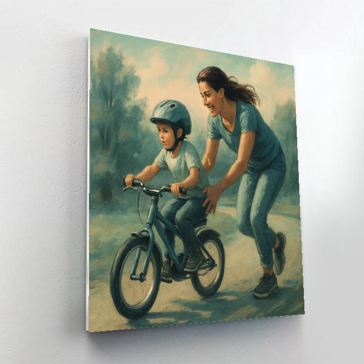First Bicycle Orbit Coaching paint by color
