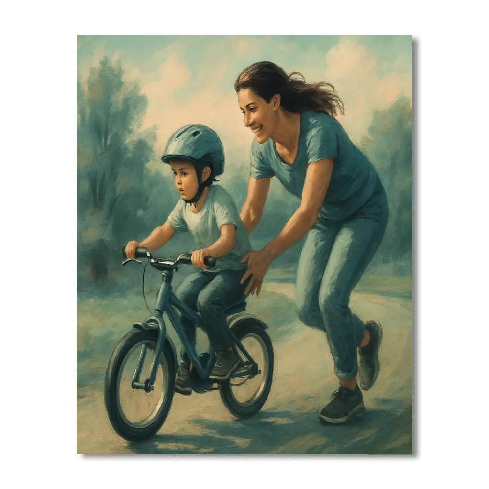 First Bicycle Orbit Coaching paint by color