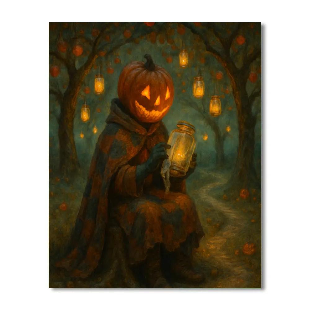 Lantern Maker Of The Hollow Orchard paint by numbers