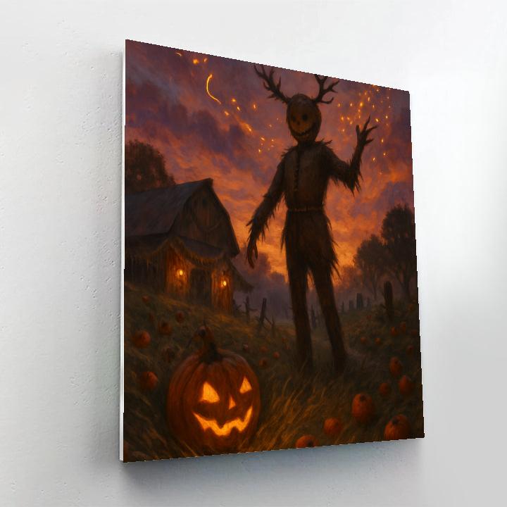 The Scarecrow And The Ember Orchard Paint by numbers kits