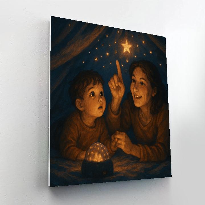Stargazer Blanket Fort Promise painting number kit