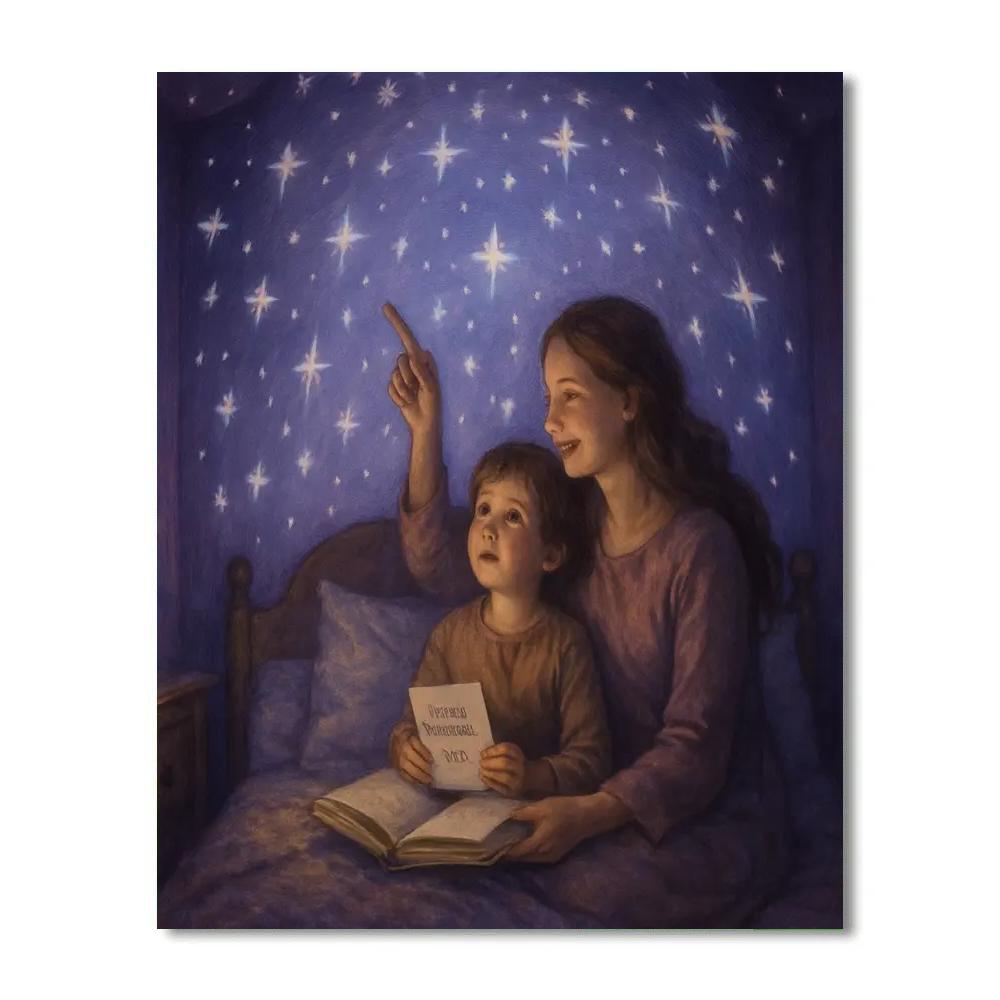 Bedside Planetarium Promise Paint by numbers kits