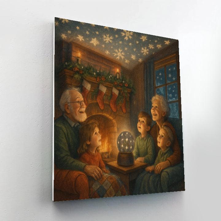 Fireside Planetarium Storytime paint by color