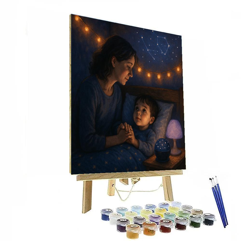 Starglow Bedtime Promise Painting by numbers kit