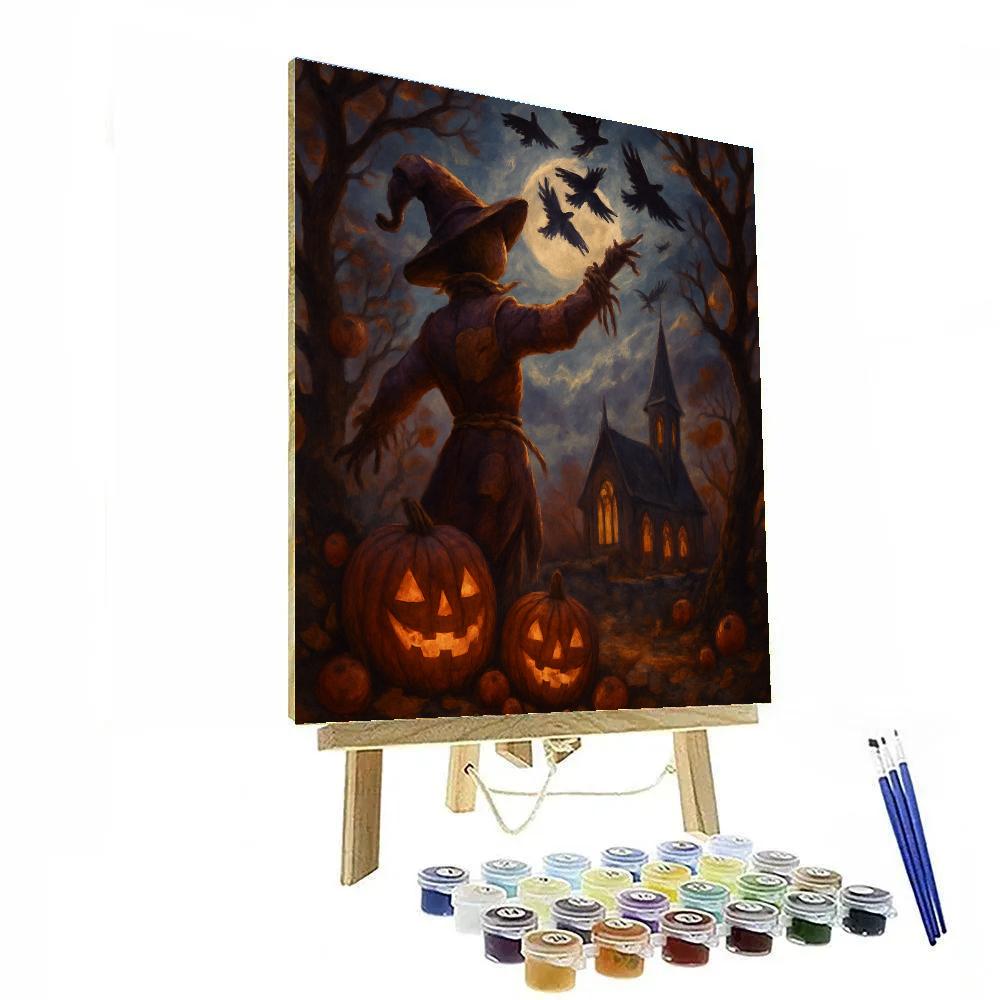 The Orchard Of Clockwork Ravens painting number kit