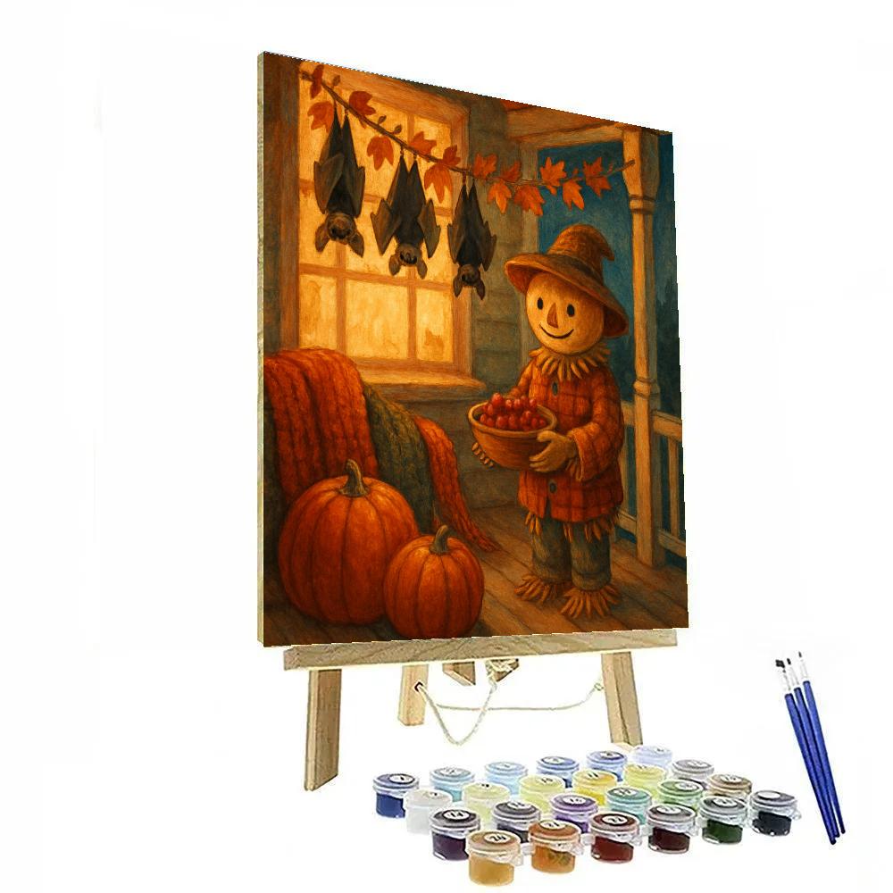 Porchlight Sanctuary For Traveling Bats Numbered painting kits