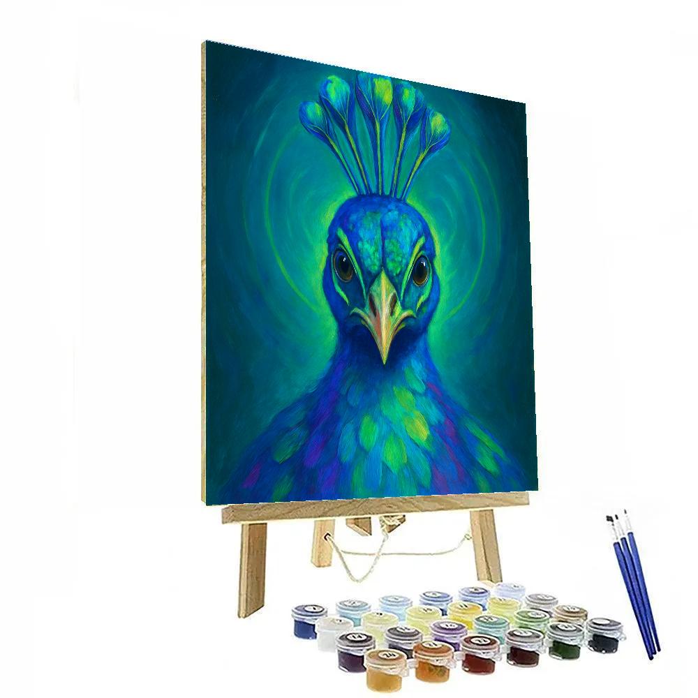 Aurora Prism Peacock Stare paint by color