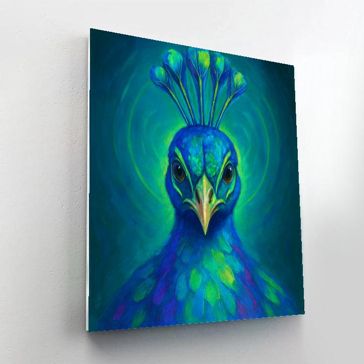 Aurora Prism Peacock Stare paint by color