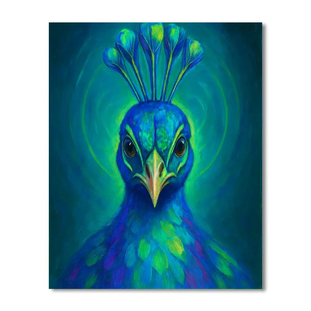 Aurora Prism Peacock Stare paint by color