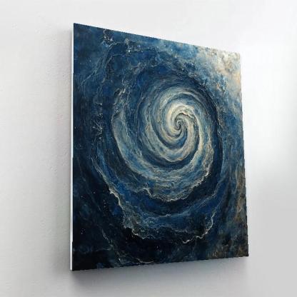 Michelangelo Inspired Serpentine Nebula Vortex paint by numbers